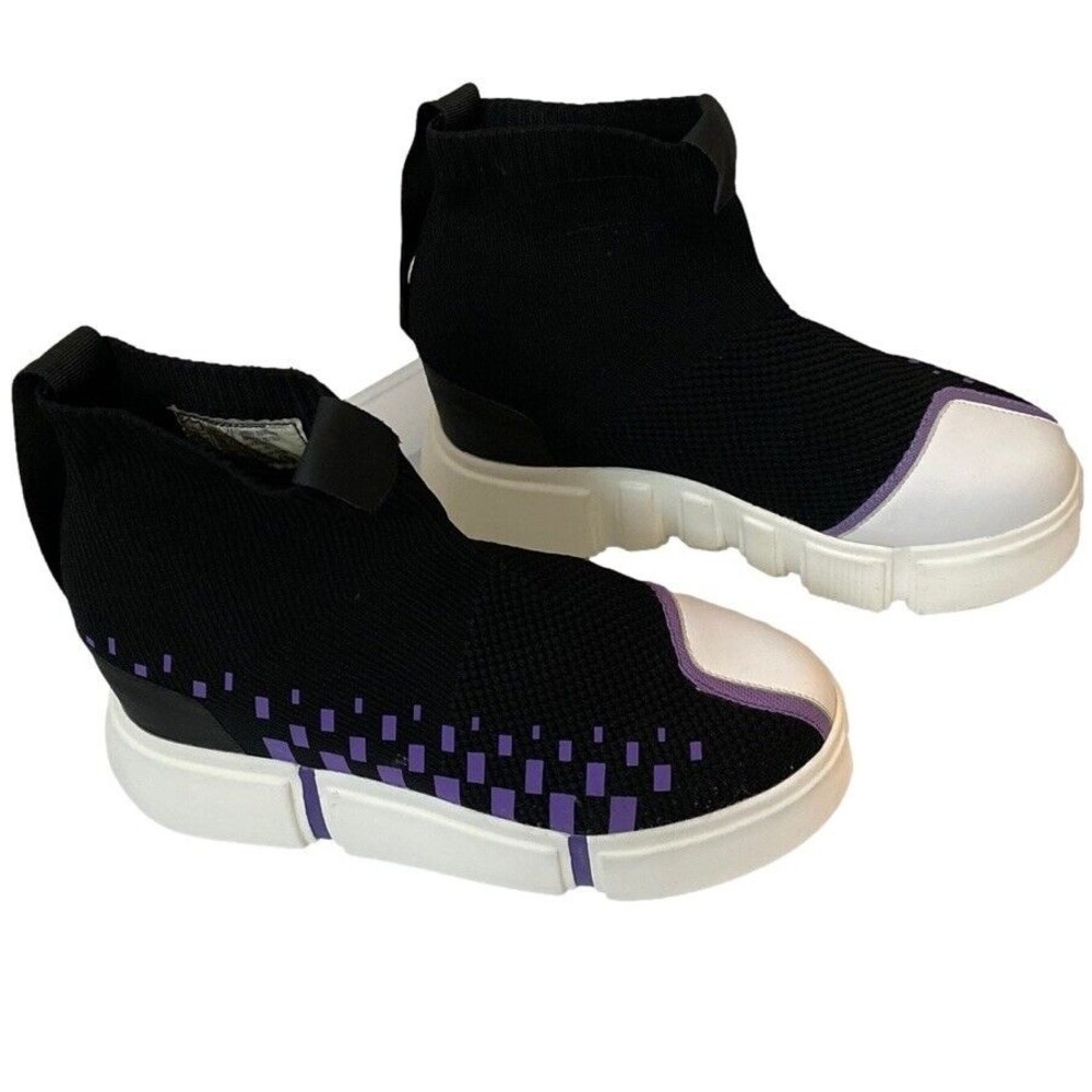 EUC Anthony Wang Collection‎ Platform Sneakers Size 10.0 Style Cranberry 06